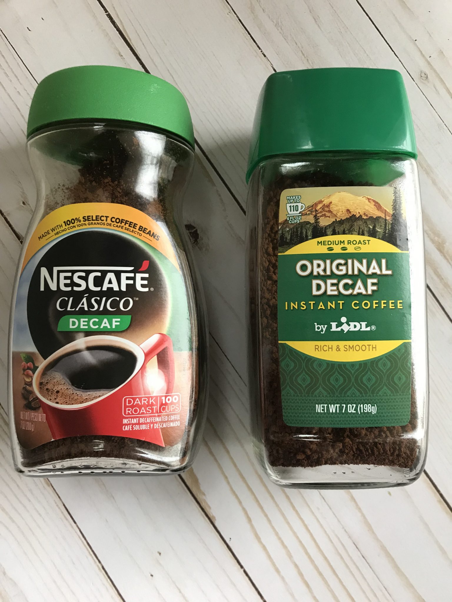 lidl-brand-decaf-coffee-crystals-vs-nescafe-decaf-coffee-crystals